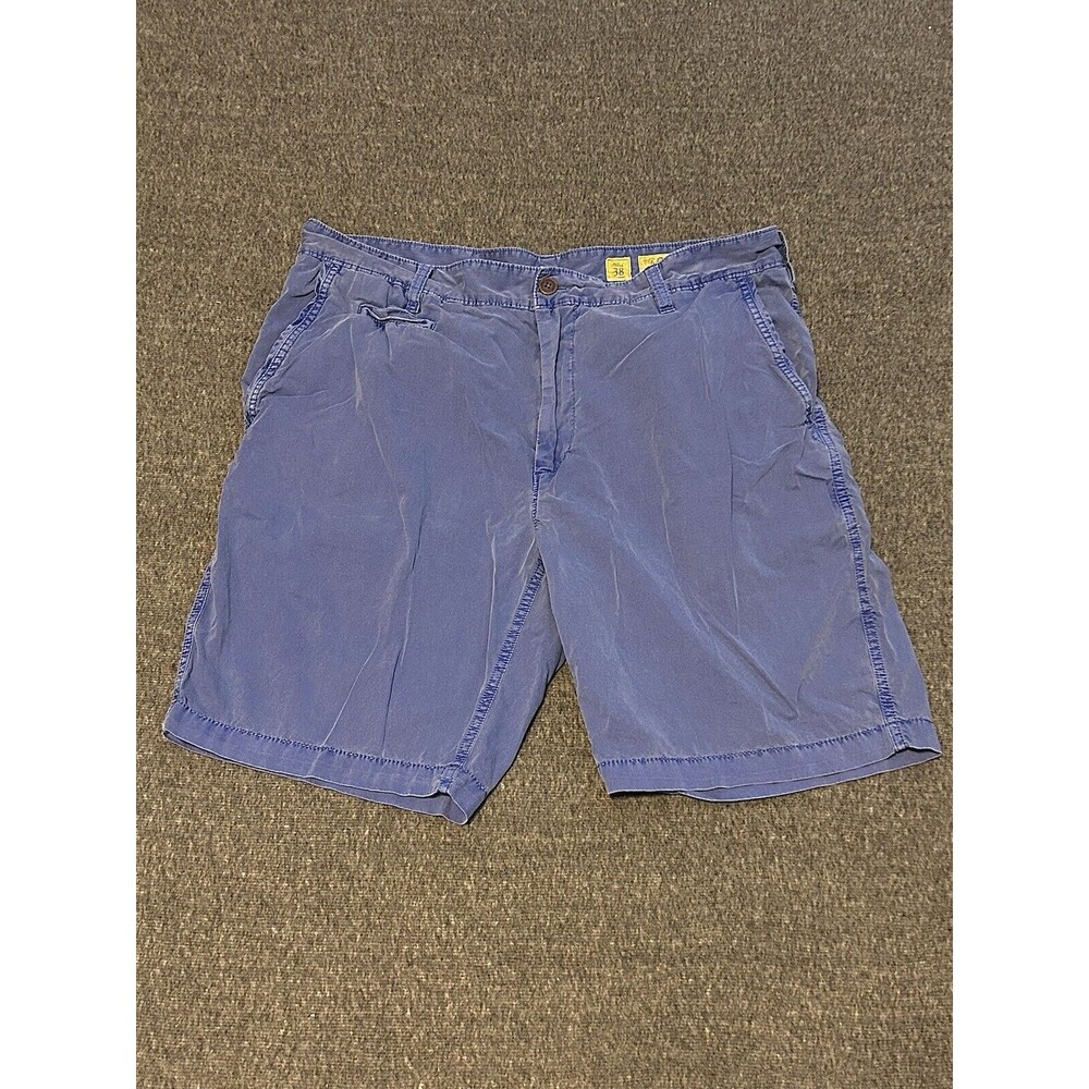 Tre Vero Three Truths Mens Shorts Blue Size 38 Flat Front RN# 58909